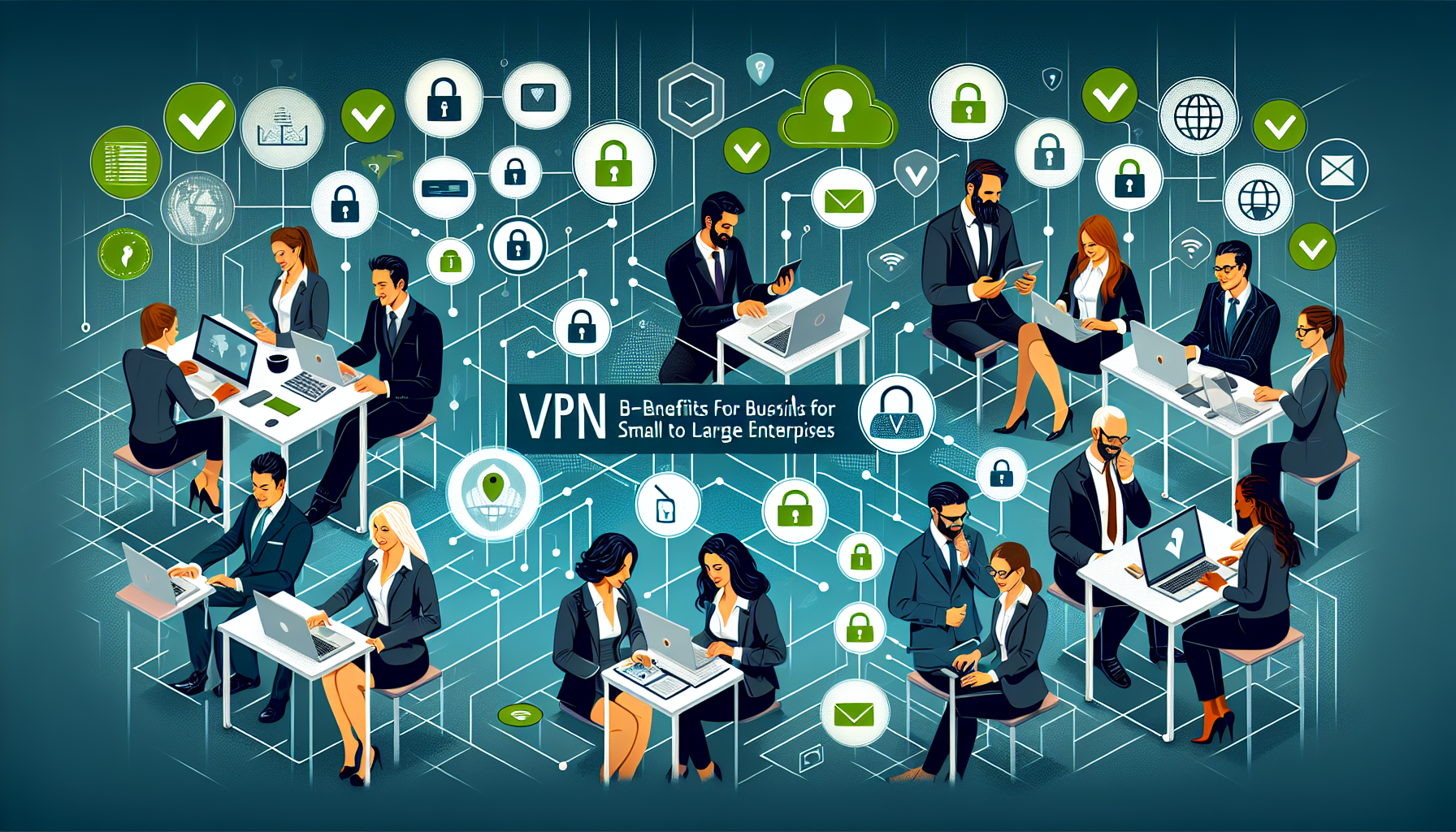  企业中的VPN：中小大型企业的好处